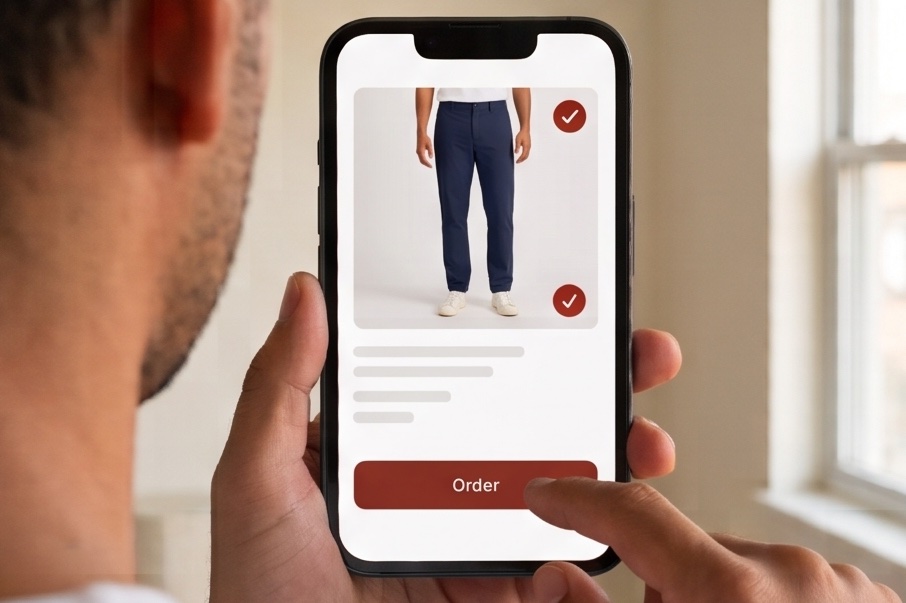 Order. Made for you, delivered.